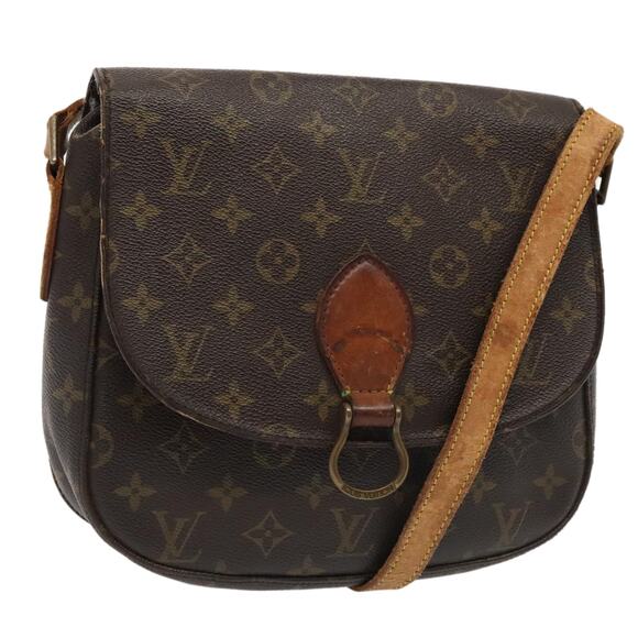 LOUIS VUITTON Monogram Saint Cloud GM Shoulder Bag M51242 - Picture 1 of 13